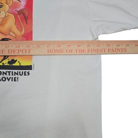 Vintage The Lion King II Simba’s Pride Shirt Mens XL White Disney Promo 90s - Picture 8 of 12